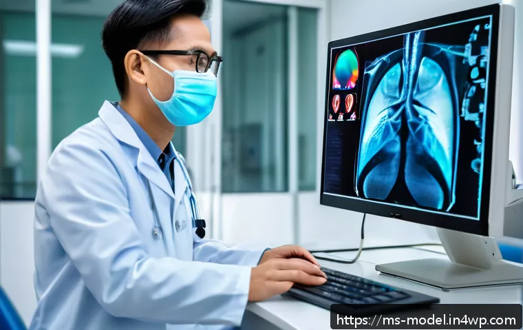 AI와 인간의 상호 보완적 역할 이해 - A healthcare setting in Malaysia where a Malay doctor wearing professional medical attire and a surg...